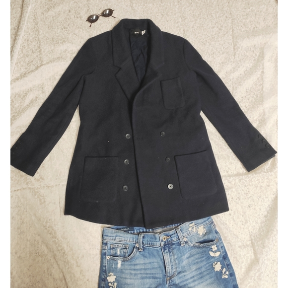 Urban Outfitters BDG navy blue peacoat - Picture 13 of 16